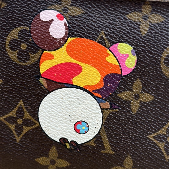 Louis Vuitton monogram murakami panda zippy wallet compact - Picture 5 of 15
